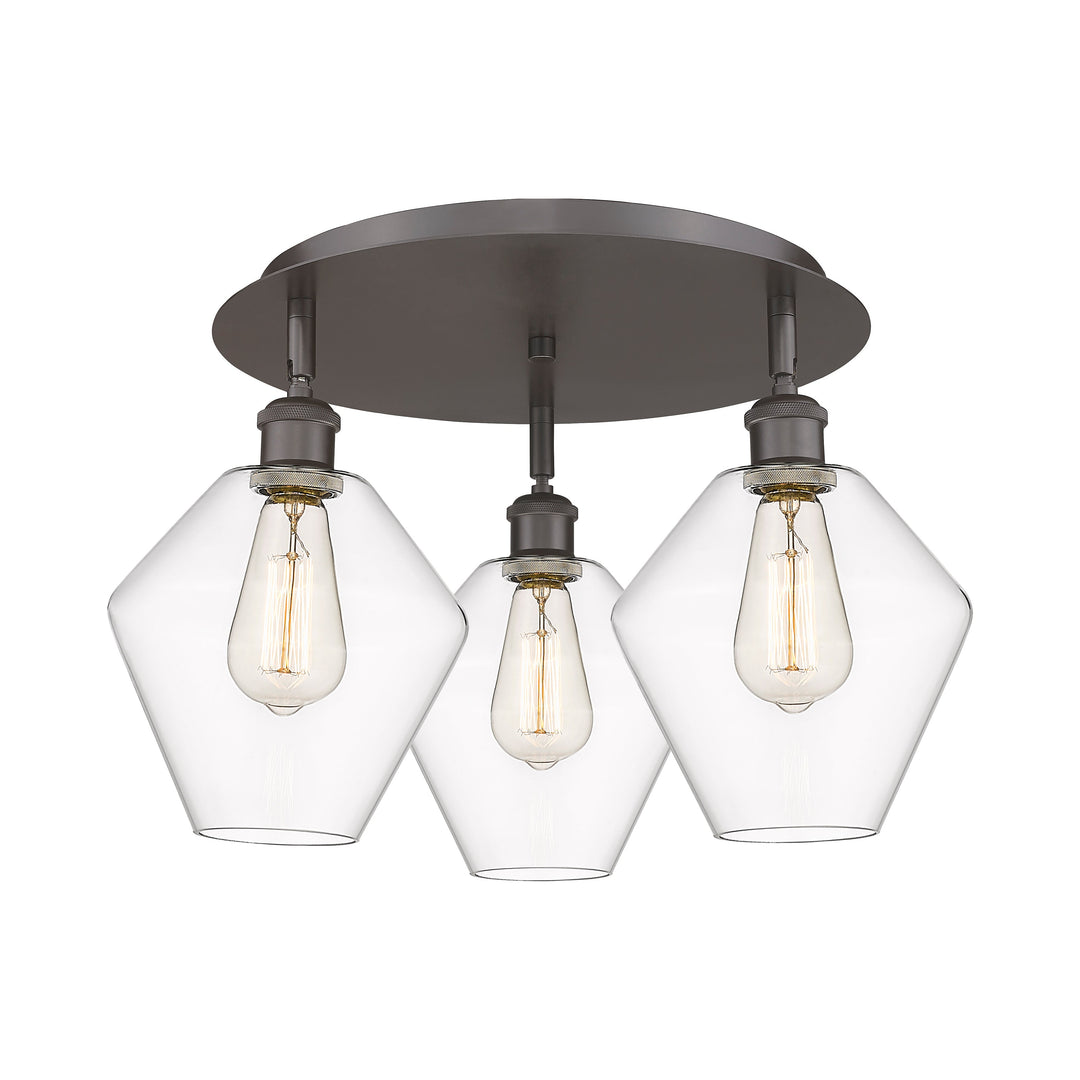 Innovations Downtown Urban 516-3C-OB-G652-8 Ceiling Light - Oil Rubbed Bronze