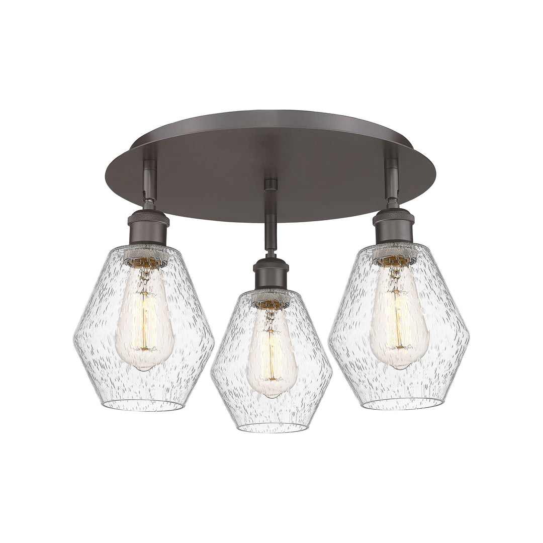 Innovations Downtown Urban 516-3C-OB-G654-6 Ceiling Light - Oil Rubbed Bronze