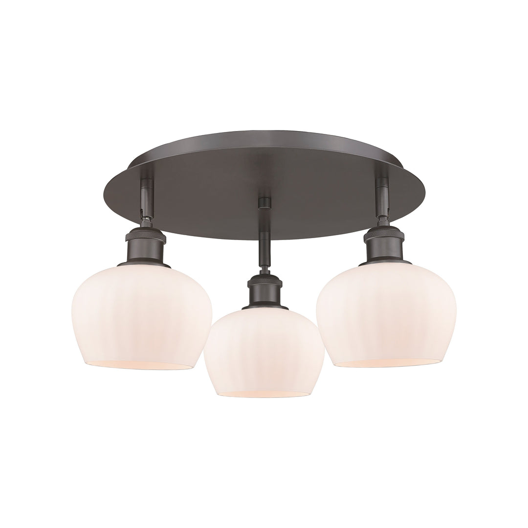 Innovations Downtown Urban 516-3C-OB-G91 Ceiling Light - Oil Rubbed Bronze