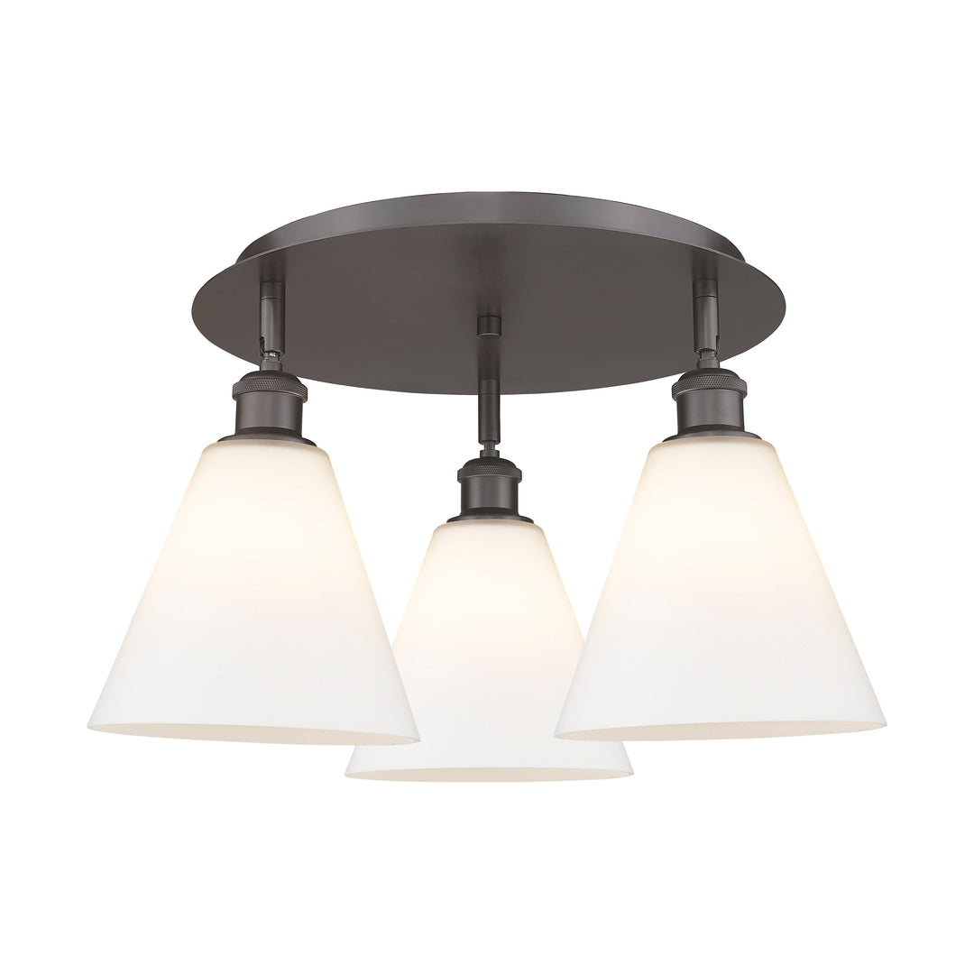 Innovations Downtown Urban 516-3C-OB-GBC-81 Ceiling Light - Oil Rubbed Bronze
