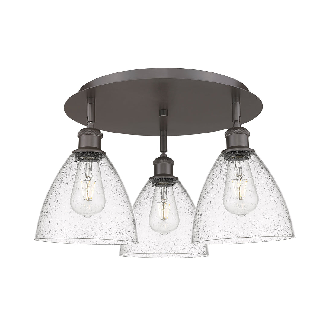 Innovations Downtown Urban 516-3C-OB-GBD-754 Ceiling Light - Oil Rubbed Bronze