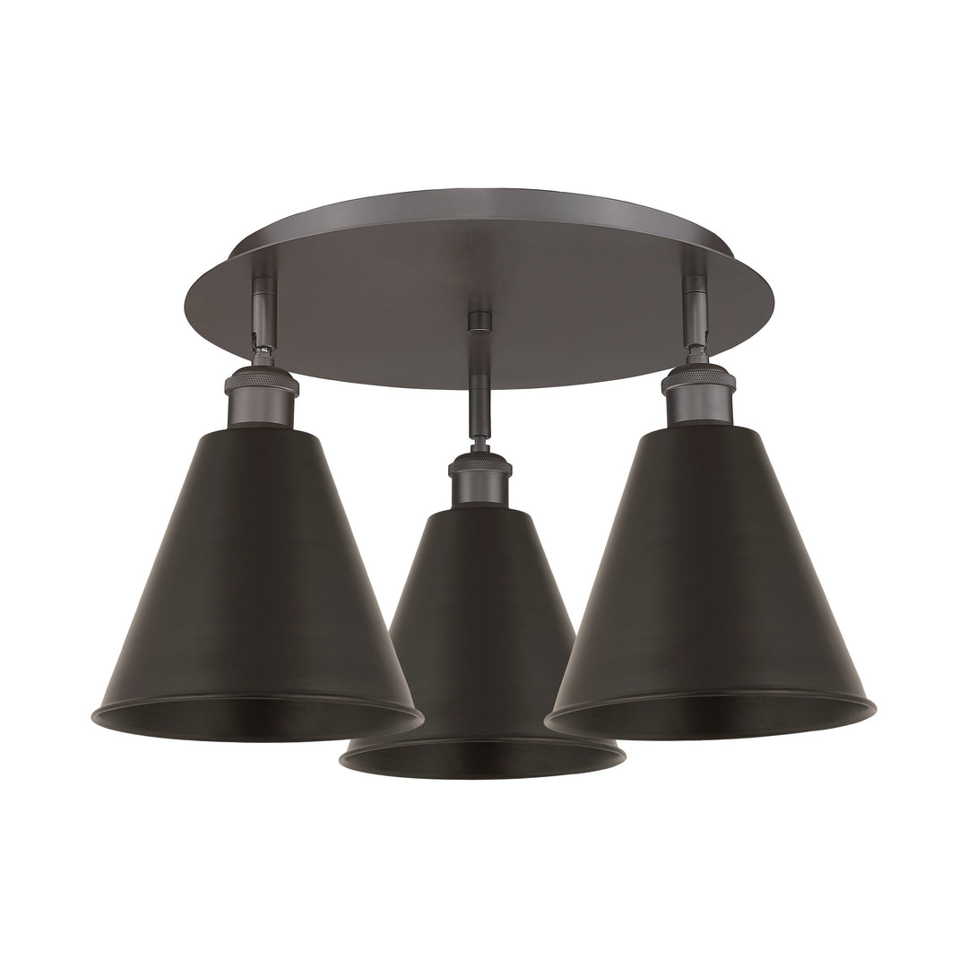 Innovations Downtown Urban 516-3C-OB-MBC-8-OB Ceiling Light - Oil Rubbed Bronze