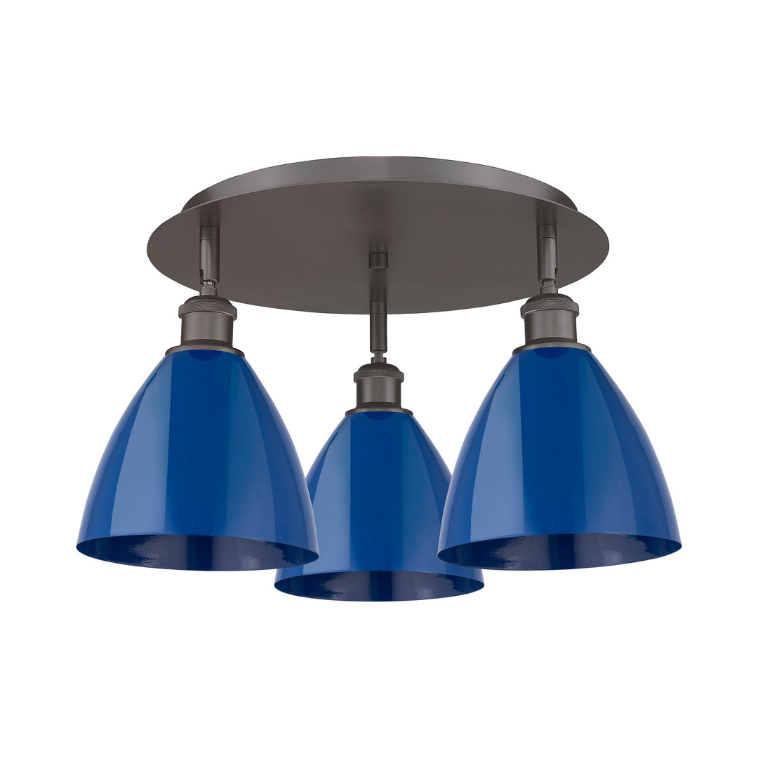 Innovations Downtown Urban 516-3C-OB-MBD-75-BL Ceiling Light - Oil Rubbed Bronze