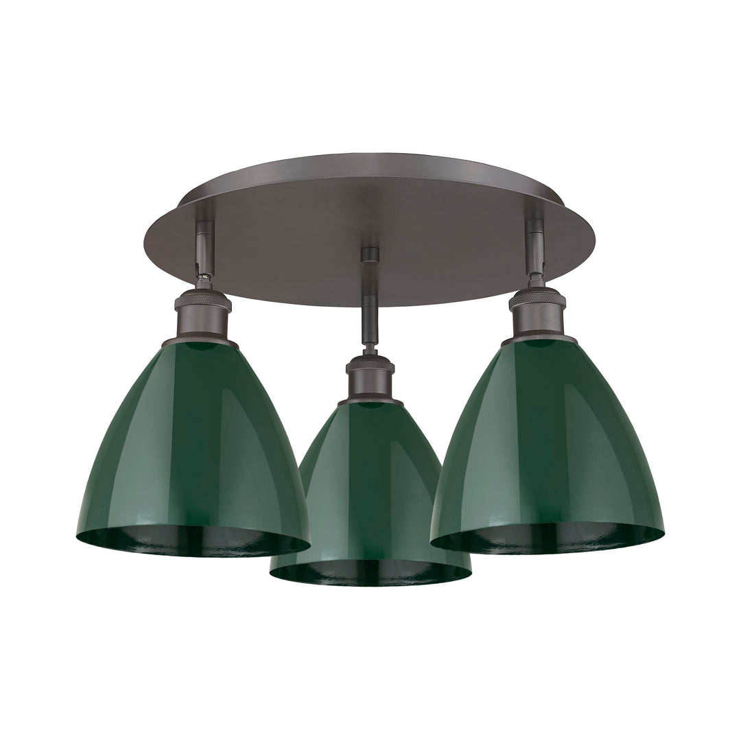 Innovations Downtown Urban 516-3C-OB-MBD-75-GR Ceiling Light - Oil Rubbed Bronze
