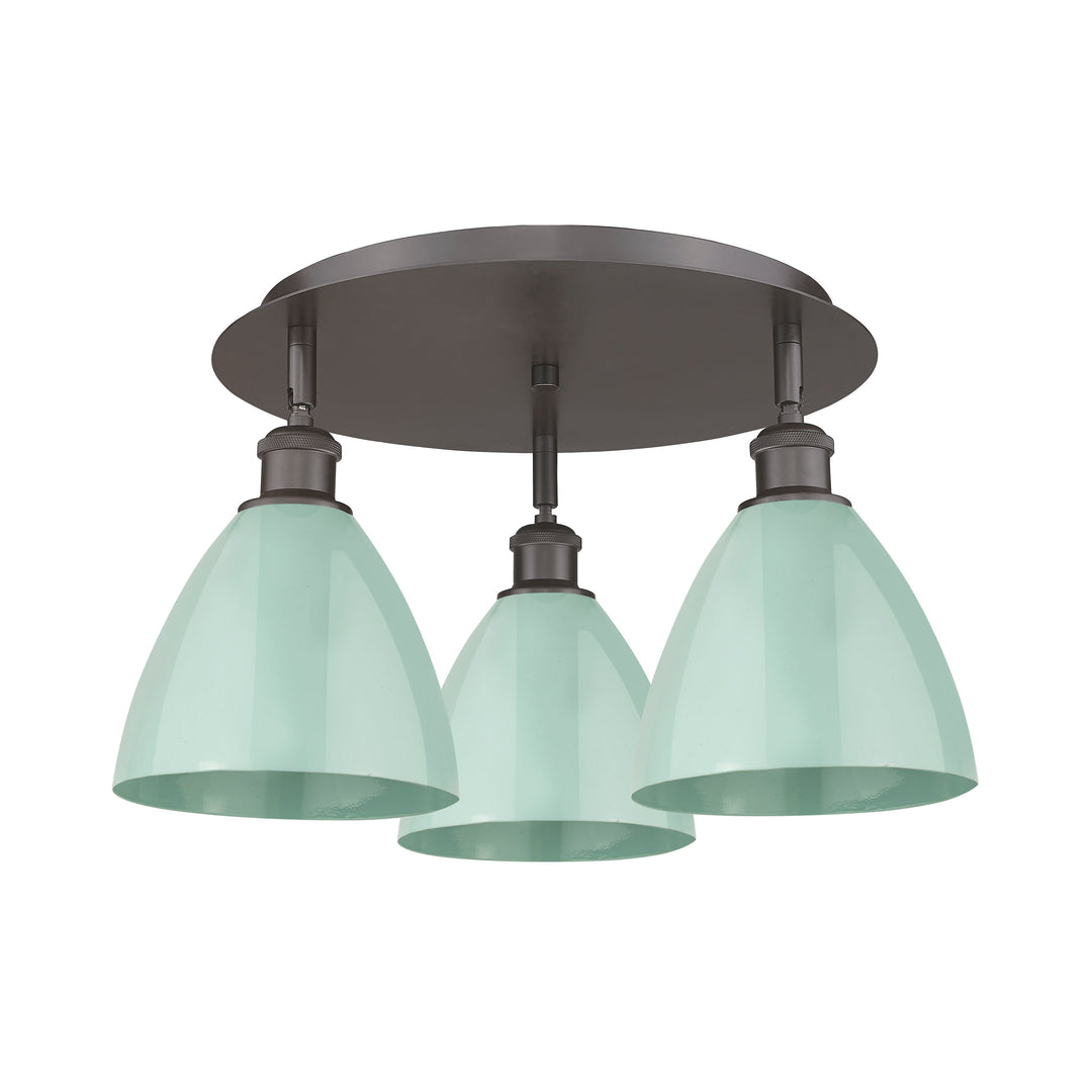 Innovations Downtown Urban 516-3C-OB-MBD-75-SF Ceiling Light - Oil Rubbed Bronze