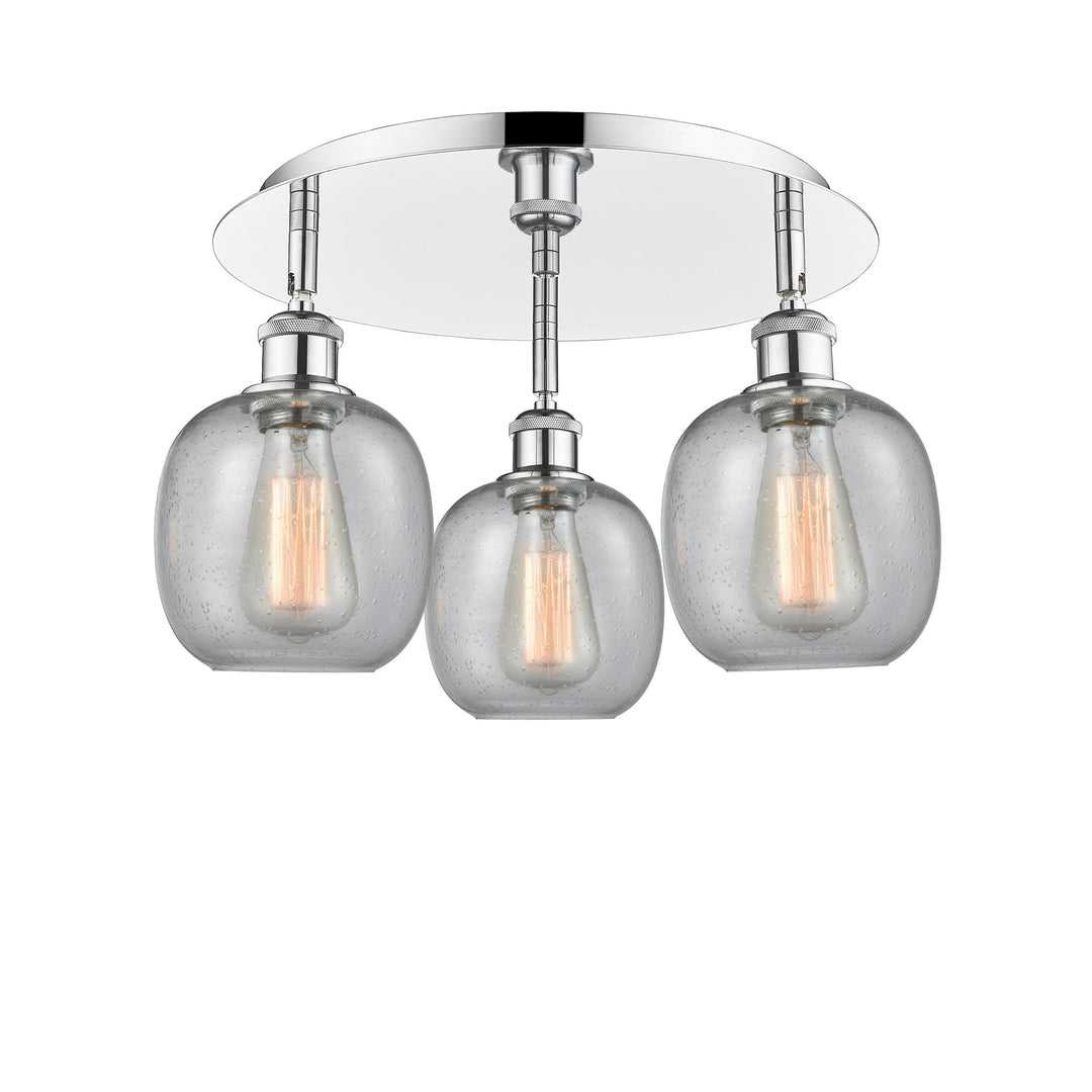 Innovations Downtown Urban 516-3C-PC-G104 Ceiling Light - Polished Chrome