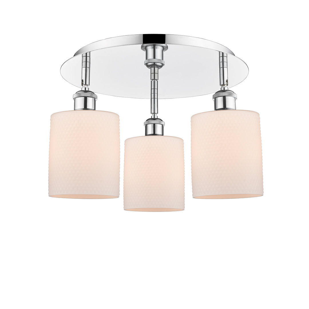 Innovations Downtown Urban 516-3C-PC-G111 Ceiling Light - Polished Chrome