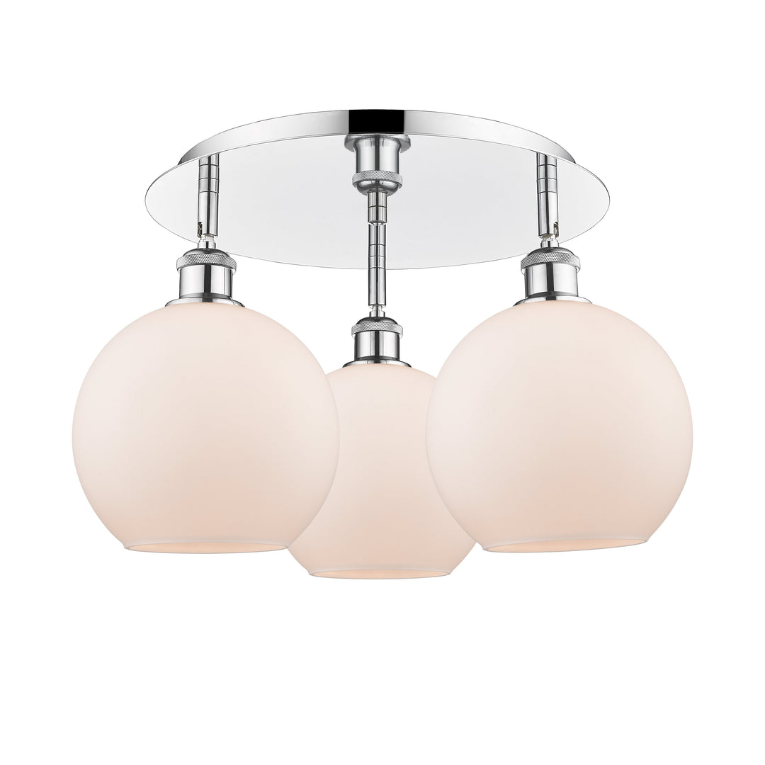 Innovations Downtown Urban 516-3C-PC-G121-8 Ceiling Light - Polished Chrome