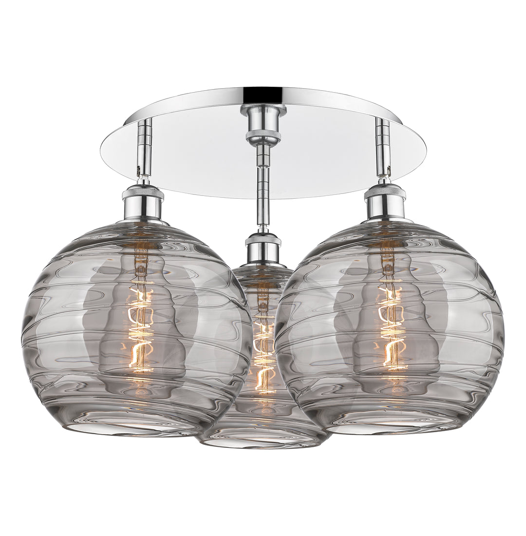 Innovations Downtown Urban 516-3C-PC-G1213-10SM Ceiling Light - Polished Chrome
