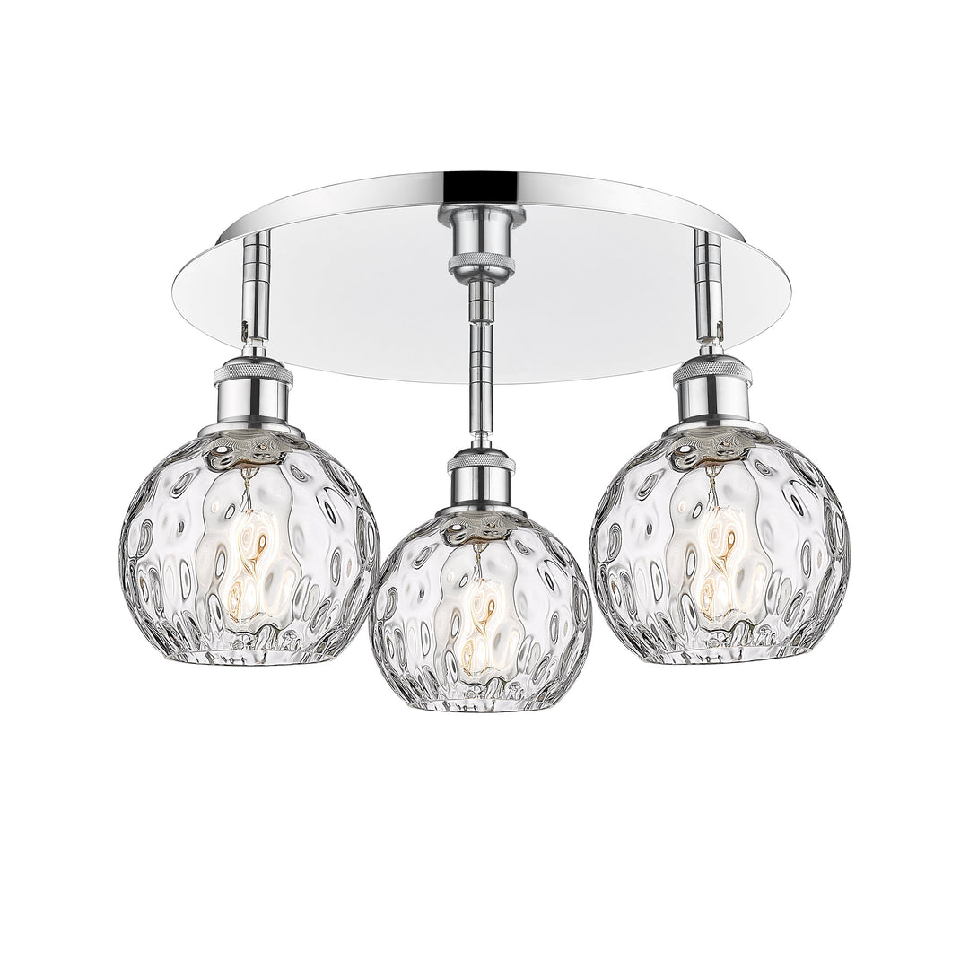 Innovations Downtown Urban 516-3C-PC-G1215-6 Ceiling Light - Polished Chrome