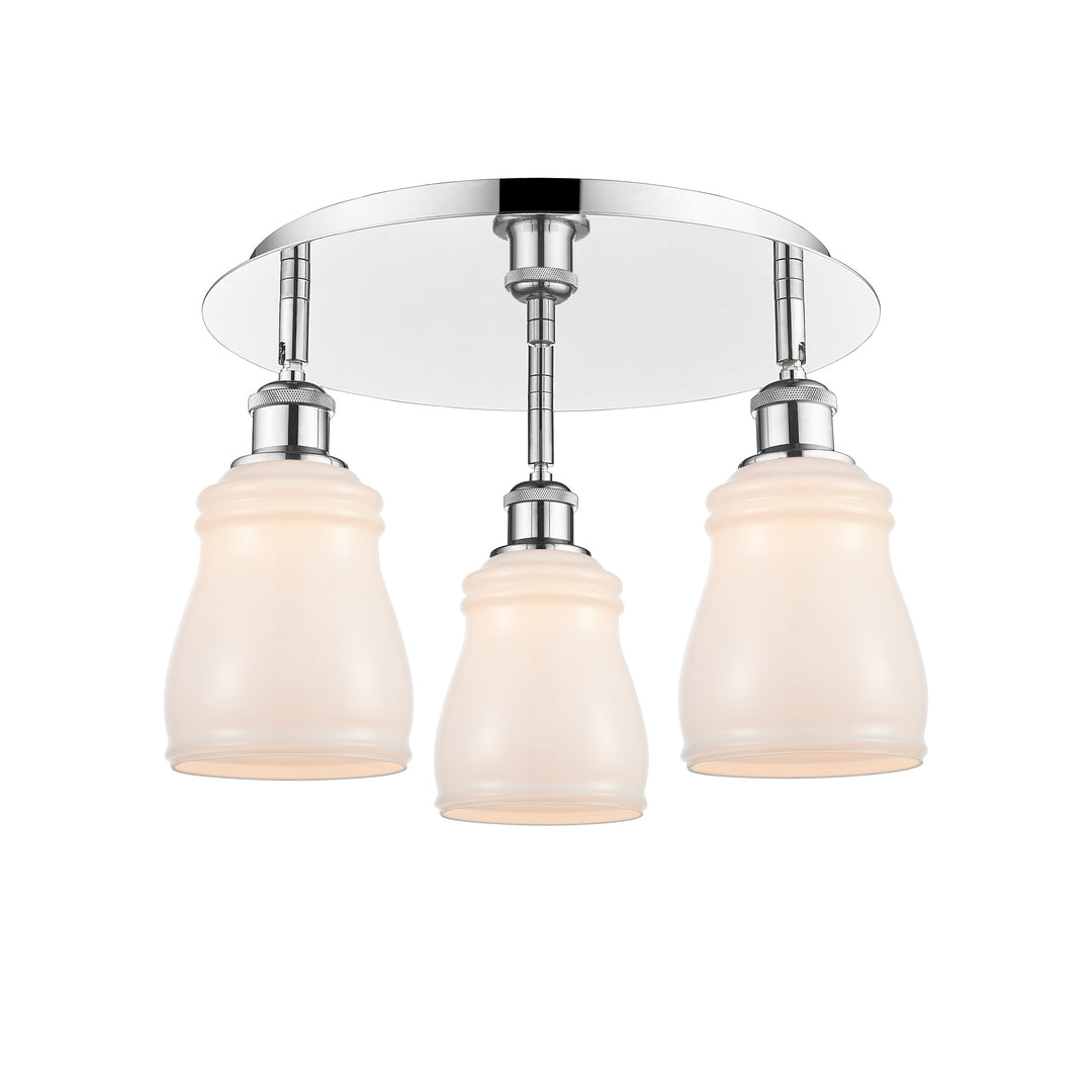 Innovations Downtown Urban 516-3C-PC-G391 Ceiling Light - Polished Chrome