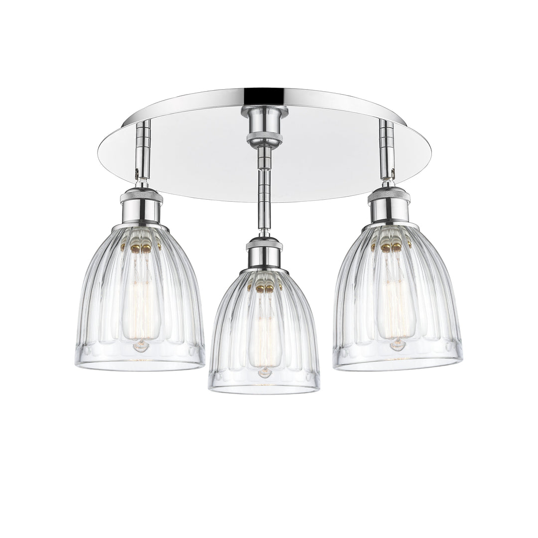 Innovations Downtown Urban 516-3C-PC-G442 Ceiling Light - Polished Chrome