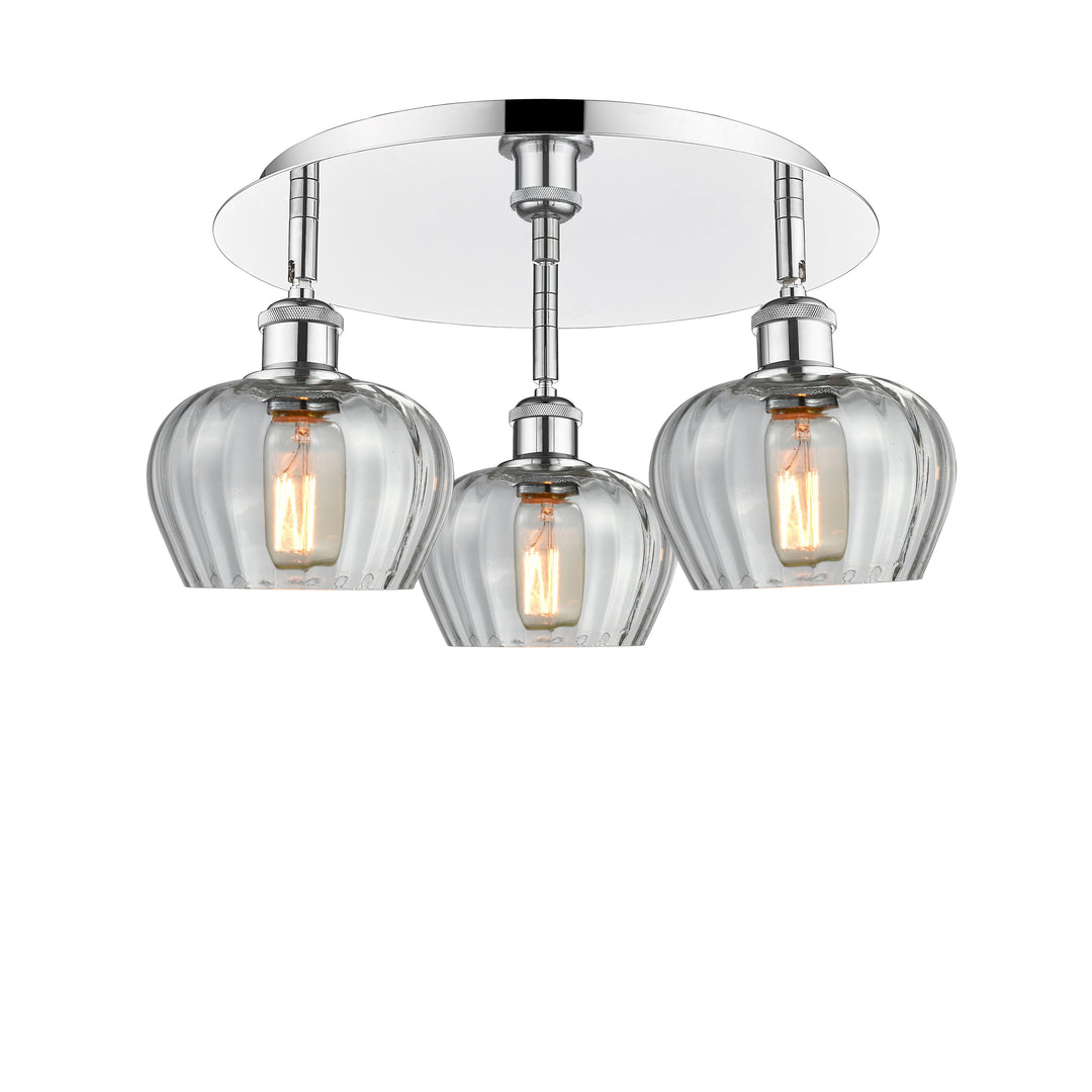 Innovations Downtown Urban 516-3C-PC-G92 Ceiling Light - Polished Chrome
