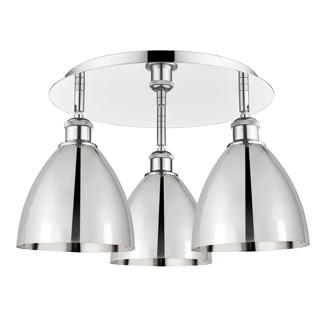 Innovations Downtown Urban 516-3C-PC-MBD-75-PC Ceiling Light - Polished Chrome