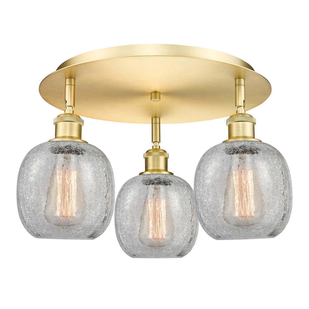 Innovations Downtown Urban 516-3C-SG-G105 Ceiling Light - Satin Gold