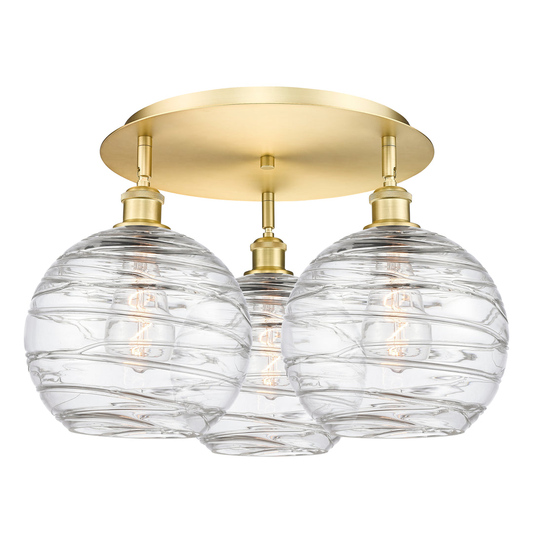 Innovations Downtown Urban 516-3C-SG-G1213-10 Ceiling Light - Satin Gold