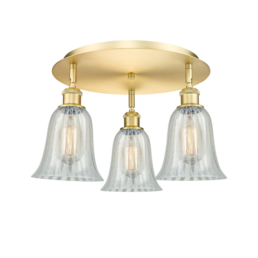 Innovations Downtown Urban 516-3C-SG-G2811 Ceiling Light - Satin Gold