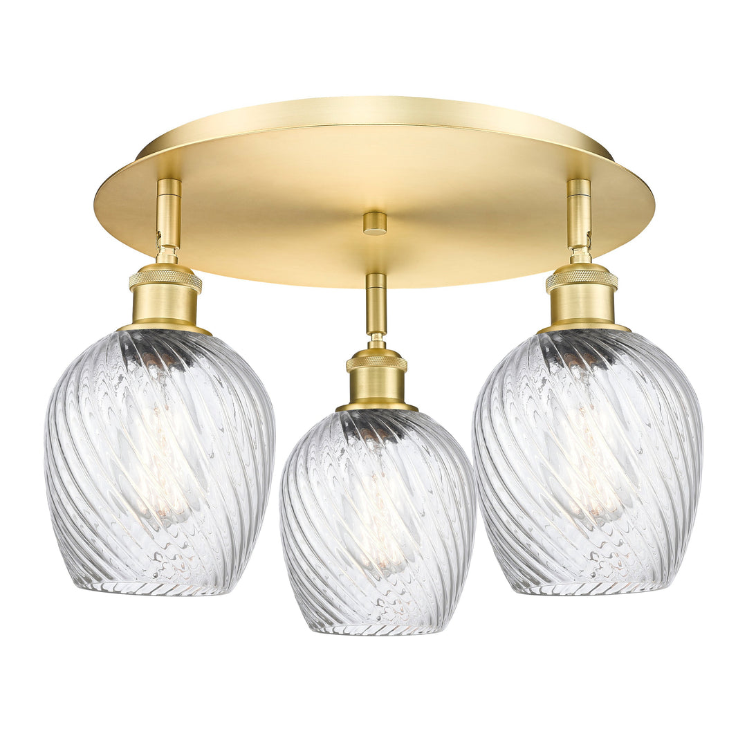 Innovations Downtown Urban 516-3C-SG-G292 Ceiling Light - Satin Gold