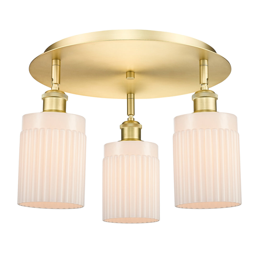 Innovations Downtown Urban 516-3C-SG-G341 Ceiling Light - Satin Gold