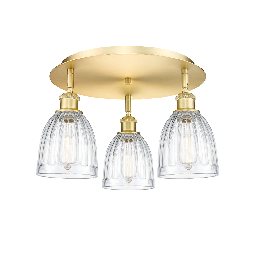 Innovations Downtown Urban 516-3C-SG-G442 Ceiling Light - Satin Gold