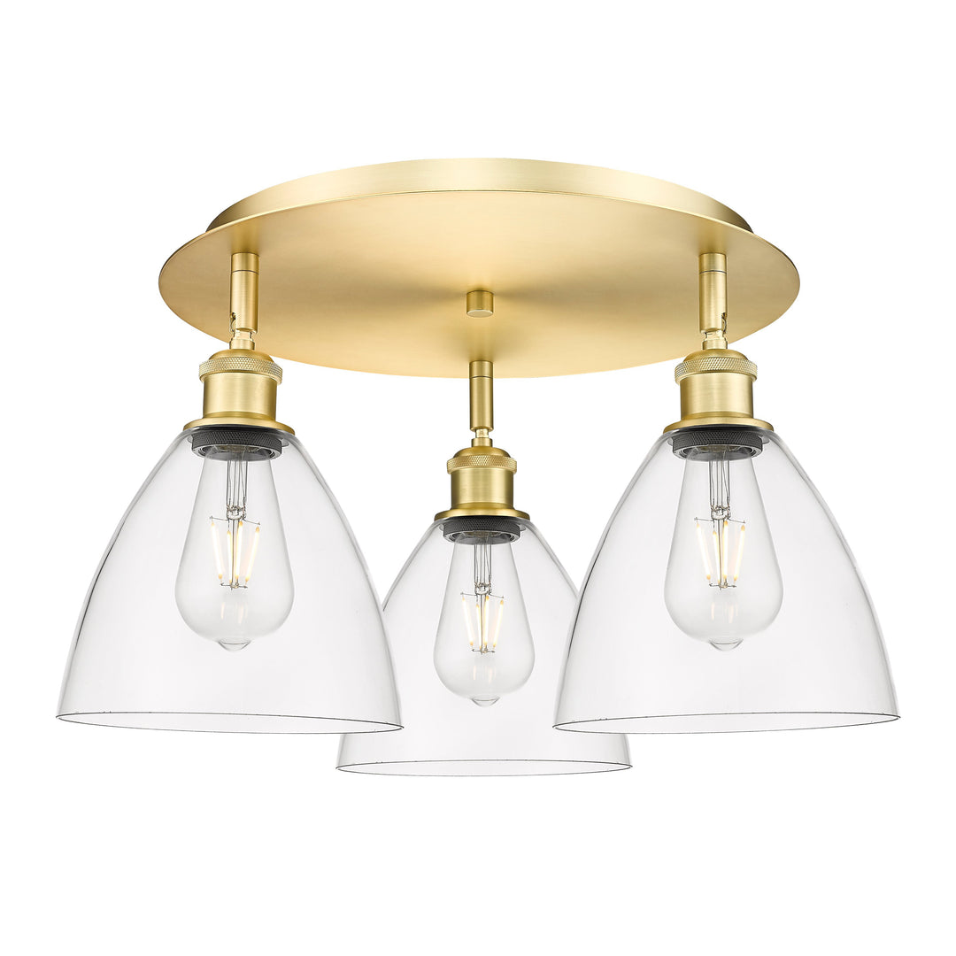 Innovations Downtown Urban 516-3C-SG-GBD-752 Ceiling Light - Satin Gold