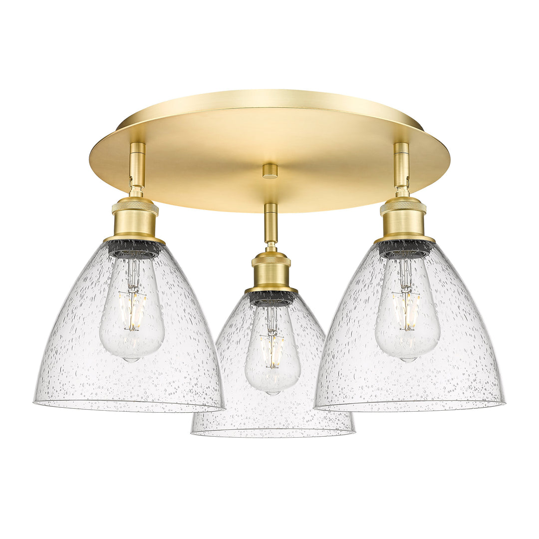 Innovations Downtown Urban 516-3C-SG-GBD-754 Ceiling Light - Satin Gold