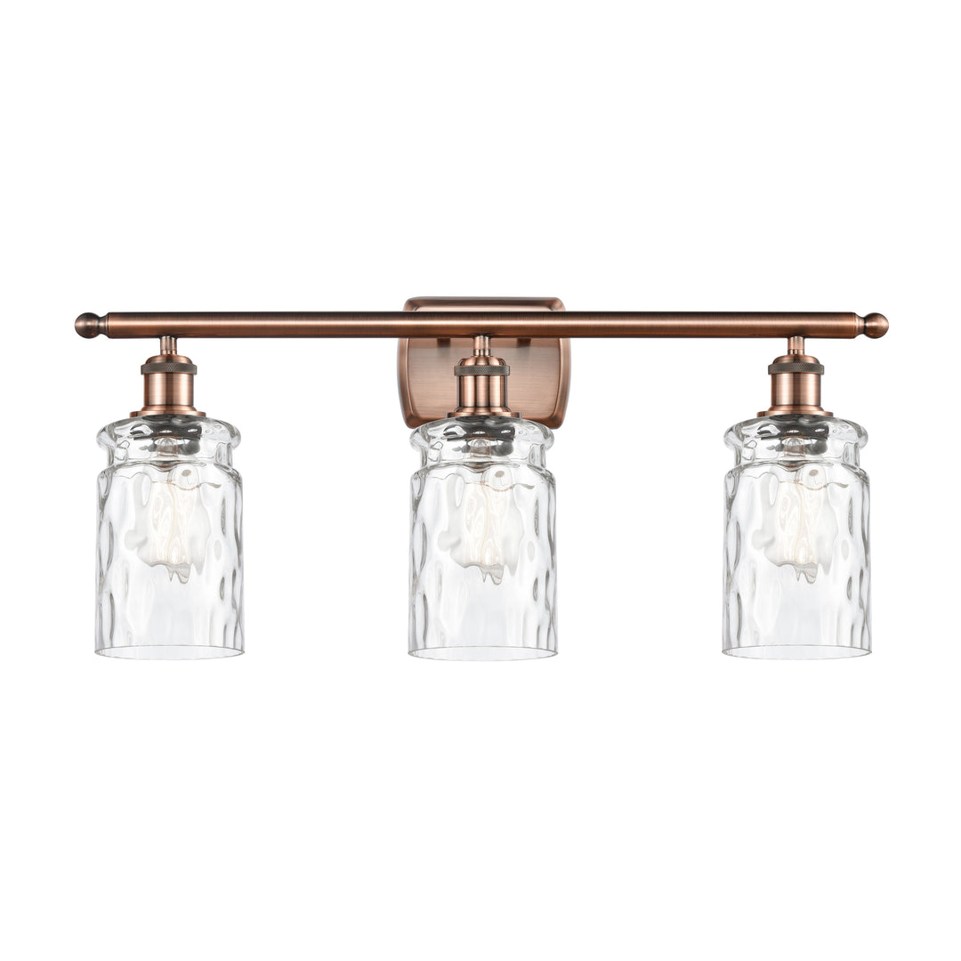 Innovations Ballston 516-3W-AC-G352 Bath Vanity Light 26 in. wide - Antique Copper