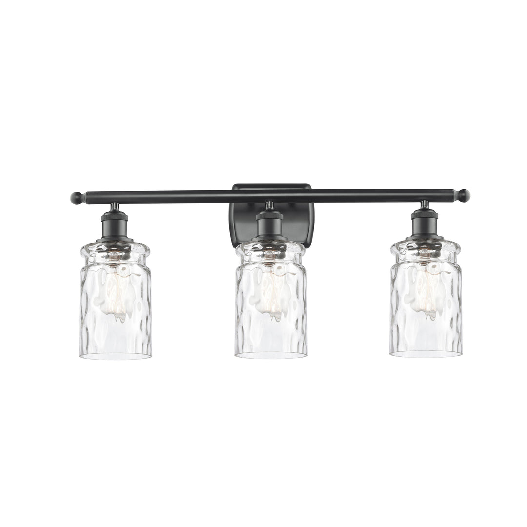 Innovations Ballston 516-3W-BK-G352 Bath Vanity Light 26 in. wide - Matte Black