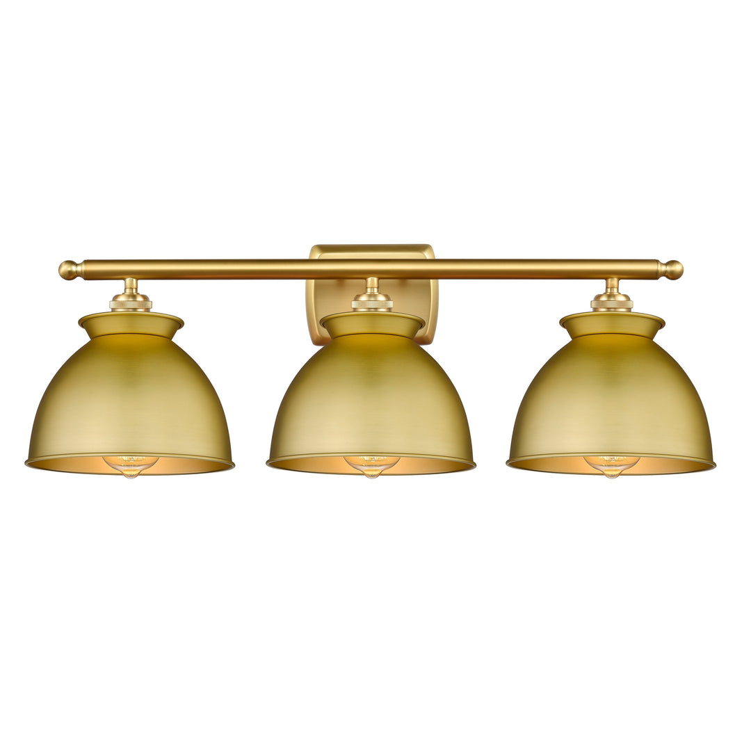 Innovations Ballston 516-3W-SG-M14-SG Bath Vanity Light 28 in. wide - Satin Gold