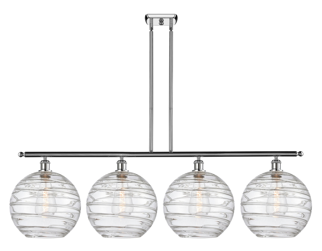 Innovations Ballston 516-4I-PC-G1213-12 Chandelier Light - Polished Chrome