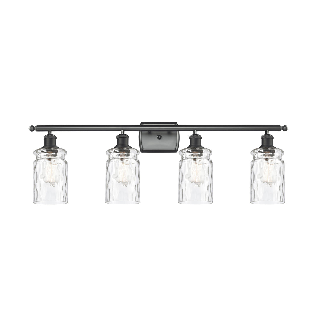 Innovations Ballston 516-4W-BK-G352 Bath Vanity Light 36 in. wide - Matte Black