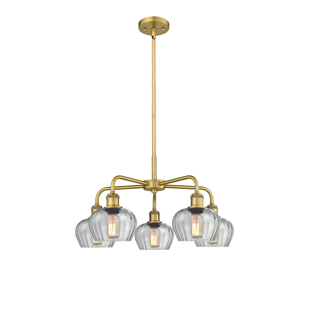 Innovations Downtown Urban 516-5CR-BB-G92 Chandelier Light - Brushed Brass