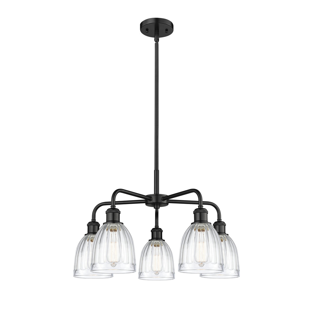 Innovations Downtown Urban 516-5CR-BK-G442 Chandelier Light - Matte Black