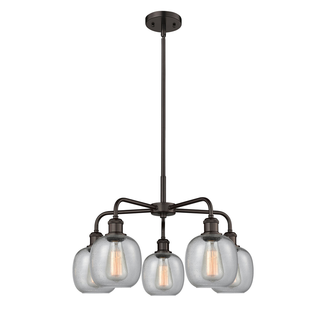 Innovations Downtown Urban 516-5CR-OB-G104 Chandelier Light - Oil Rubbed Bronze