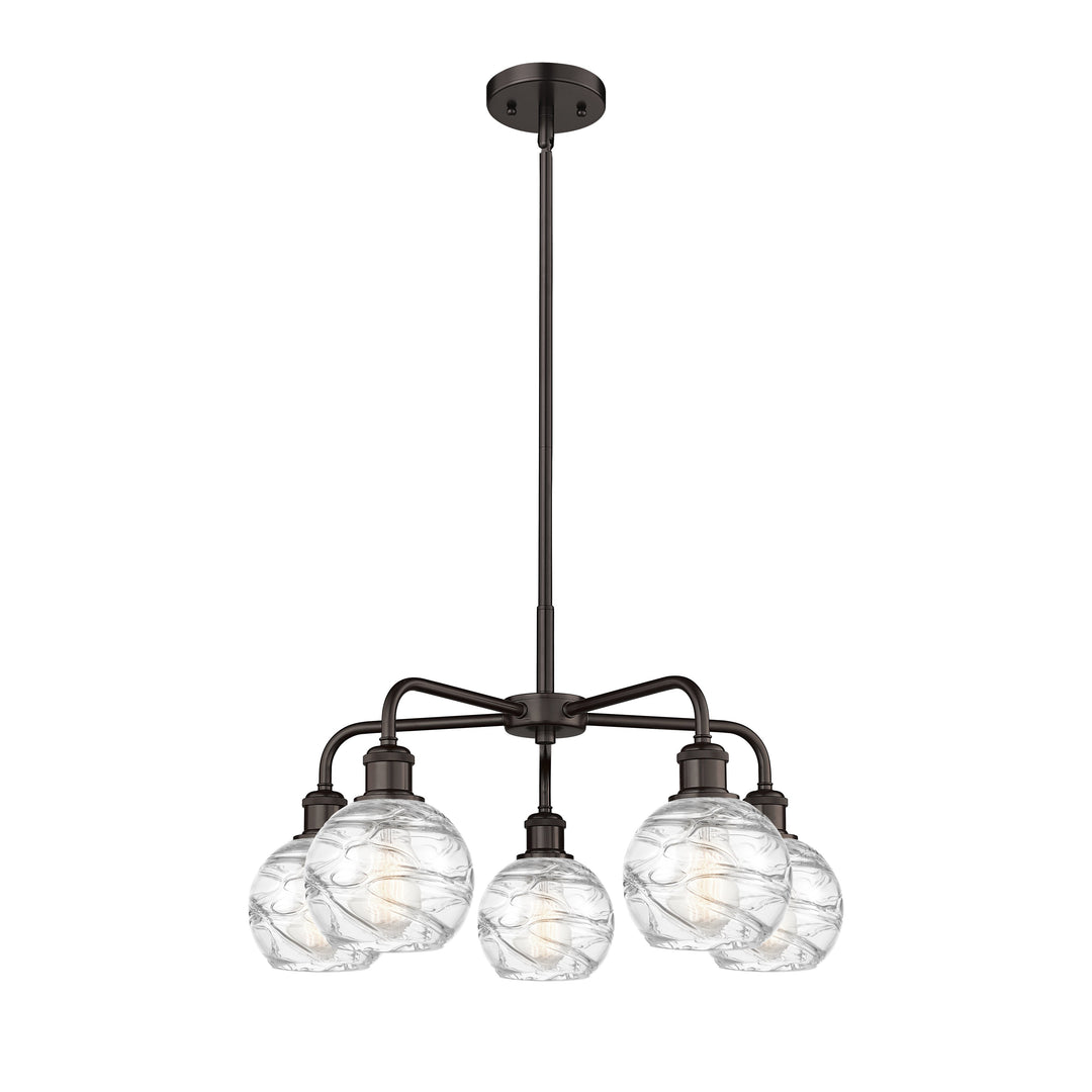 Innovations Downtown Urban 516-5CR-OB-G1213-6 Chandelier Light - Oil Rubbed Bronze