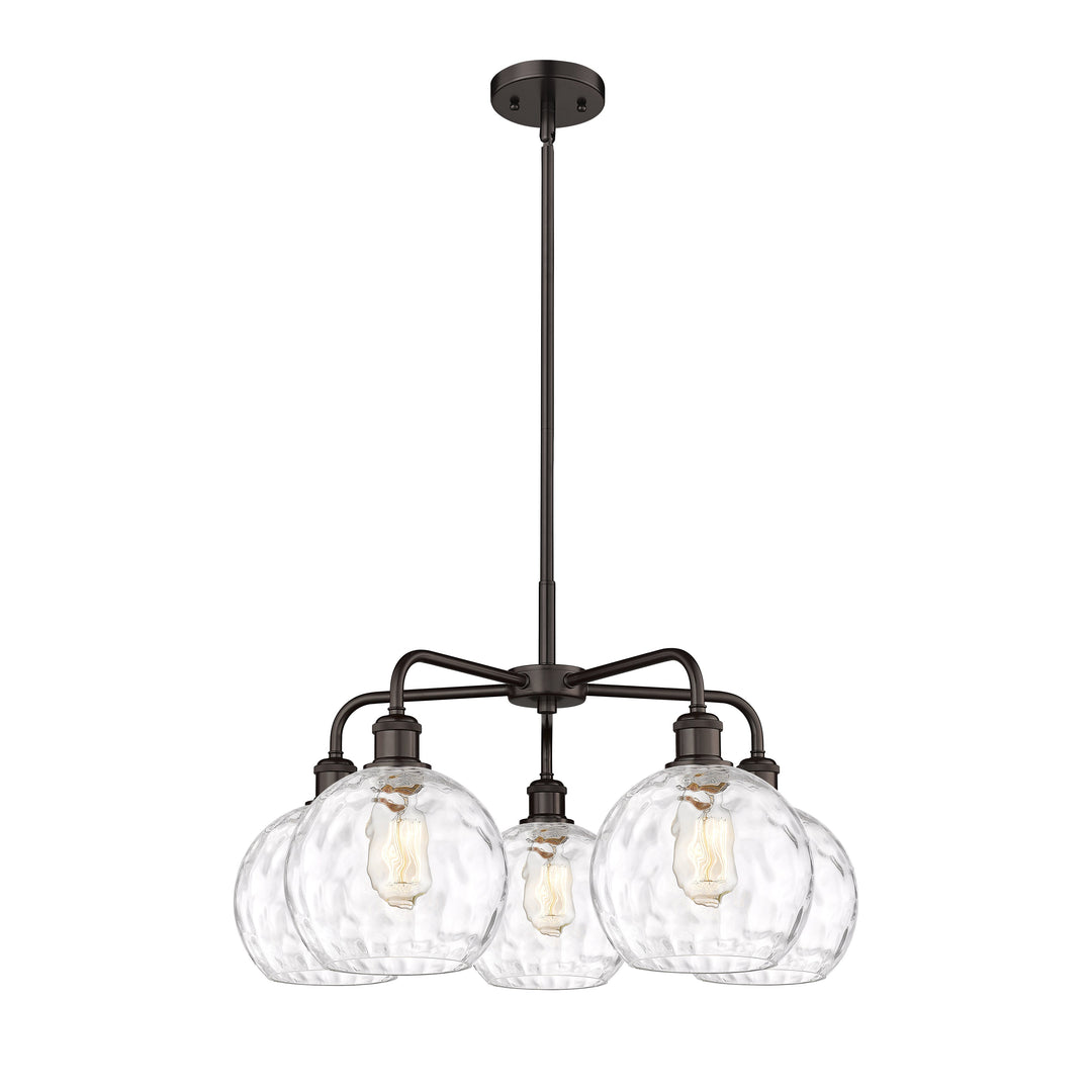 Innovations Downtown Urban 516-5CR-OB-G1215-8 Chandelier Light - Oil Rubbed Bronze