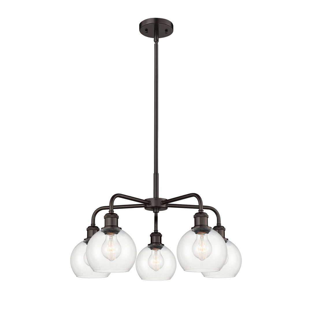 Innovations Downtown Urban 516-5CR-OB-G122-6 Chandelier Light - Oil Rubbed Bronze