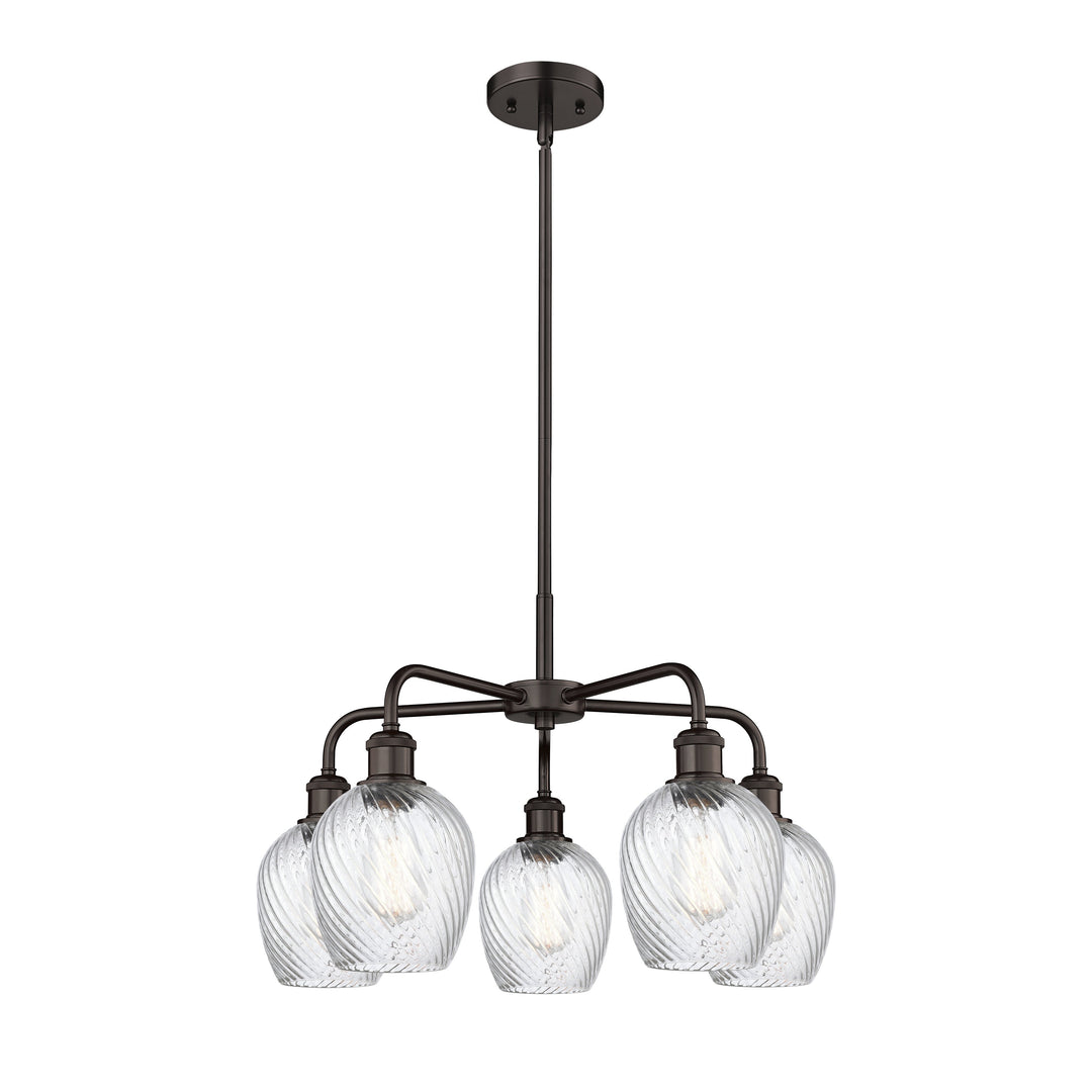 Innovations Downtown Urban 516-5CR-OB-G292 Chandelier Light - Oil Rubbed Bronze