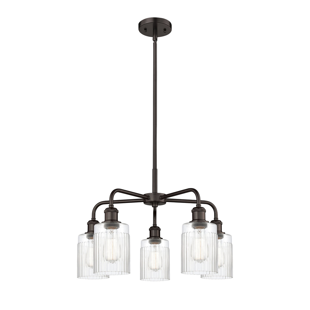 Innovations Downtown Urban 516-5CR-OB-G342 Chandelier Light - Oil Rubbed Bronze