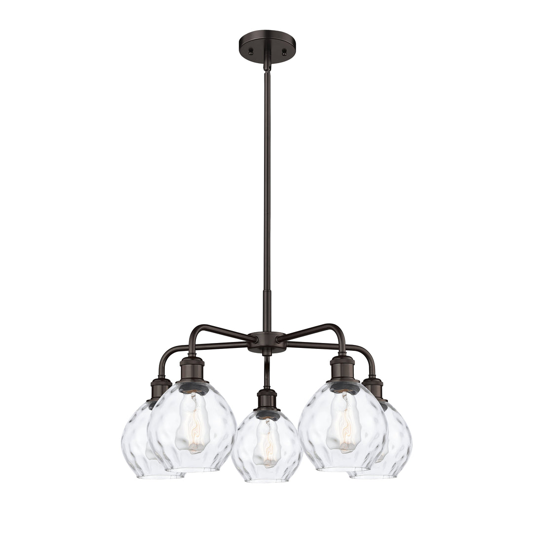 Innovations Downtown Urban 516-5CR-OB-G362 Chandelier Light - Oil Rubbed Bronze