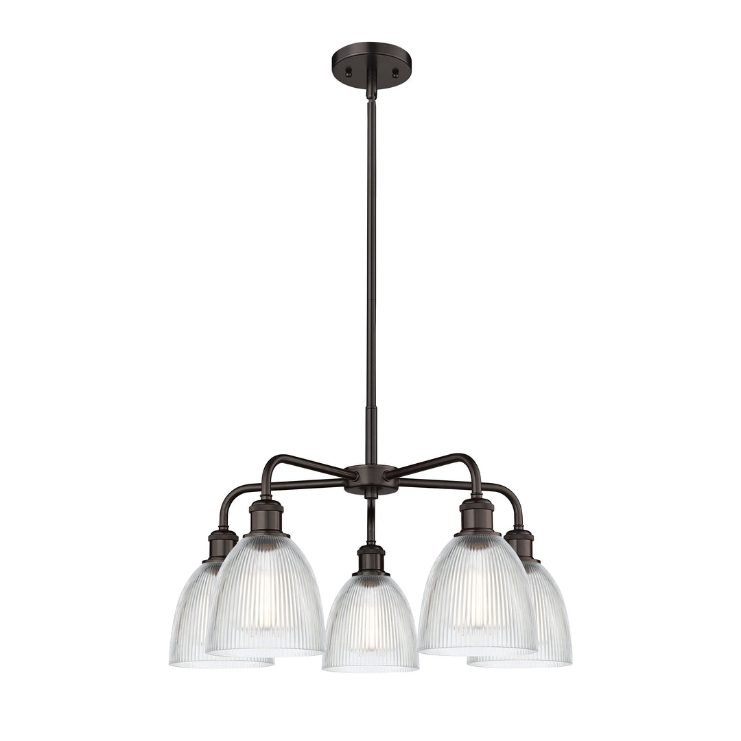 Innovations Downtown Urban 516-5CR-OB-G382 Chandelier Light - Oil Rubbed Bronze