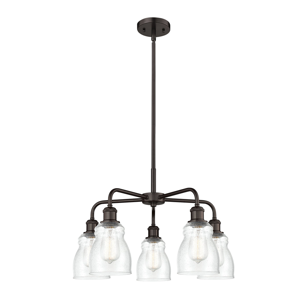Innovations Downtown Urban 516-5CR-OB-G394 Chandelier Light - Oil Rubbed Bronze