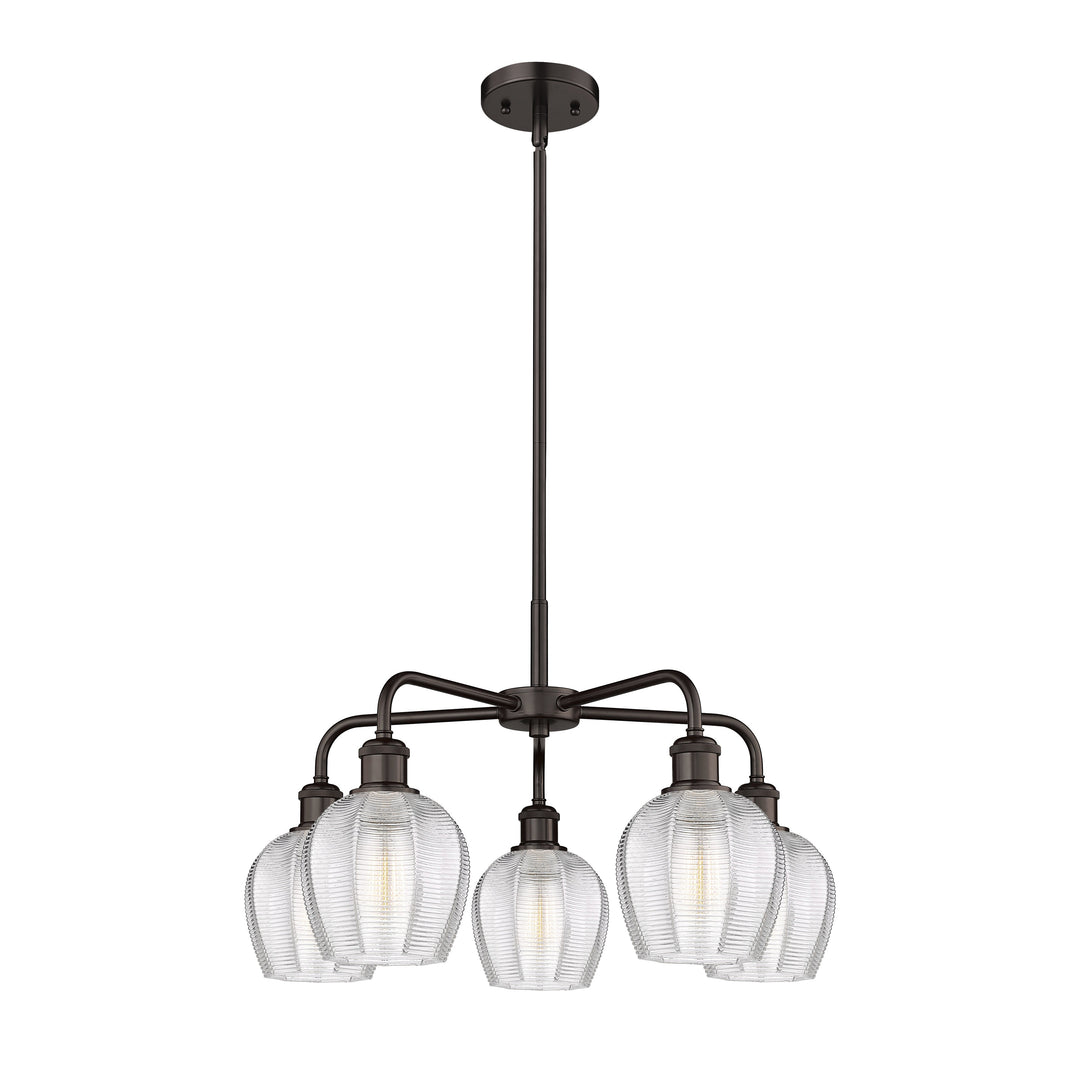 Innovations Downtown Urban 516-5CR-OB-G462-6 Chandelier Light - Oil Rubbed Bronze