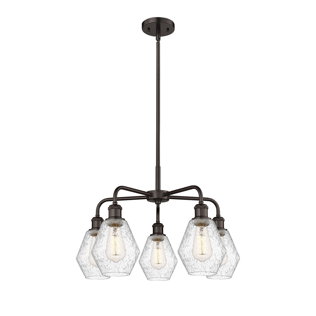 Innovations Downtown Urban 516-5CR-OB-G654-6 Chandelier Light - Oil Rubbed Bronze
