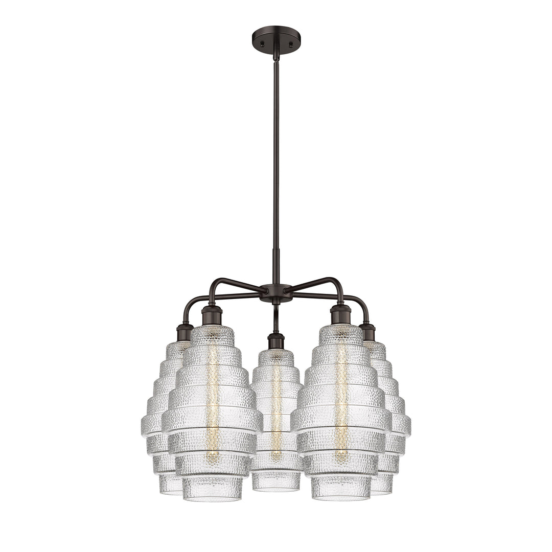 Innovations Downtown Urban 516-5CR-OB-G672-8 Chandelier Light - Oil Rubbed Bronze