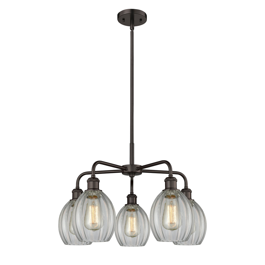 Innovations Downtown Urban 516-5CR-OB-G82 Chandelier Light - Oil Rubbed Bronze