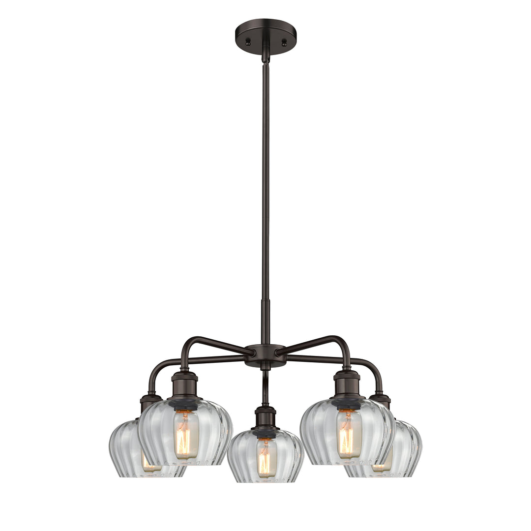 Innovations Downtown Urban 516-5CR-OB-G92 Chandelier Light - Oil Rubbed Bronze