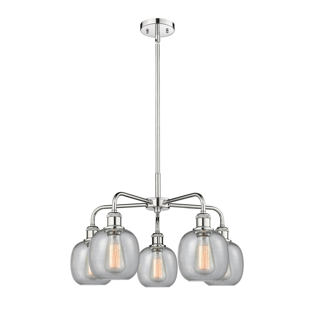 Innovations Downtown Urban 516-5CR-PC-G104 Chandelier Light - Polished Chrome