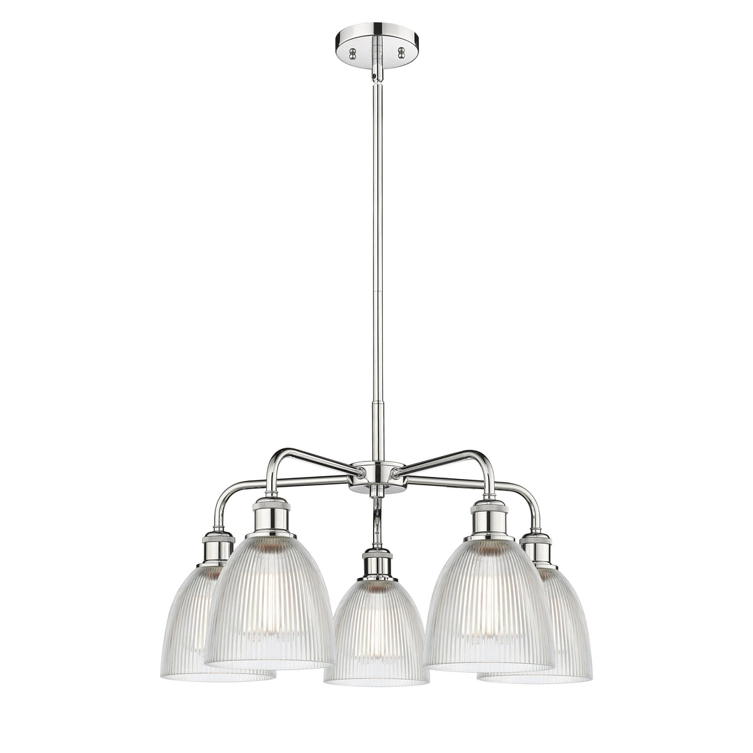 Innovations Downtown Urban 516-5CR-PC-G382 Chandelier Light - Polished Chrome