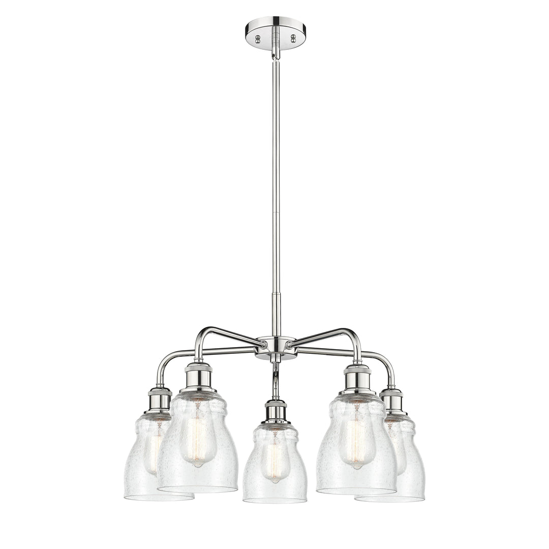 Innovations Downtown Urban 516-5CR-PC-G394 Chandelier Light - Polished Chrome